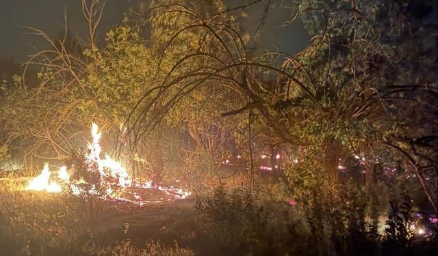 Fırtına Sonrası Kabus Gibi Akşam: Erdemli’de 3 Farklı Yangın Korkuttu