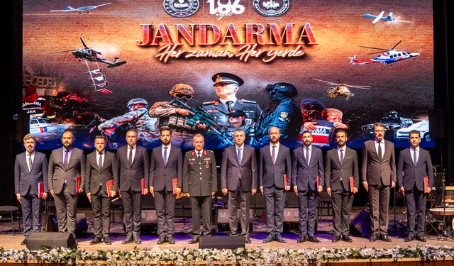 Mersin’de Jandarma’nın 186. Yılına Özel Tören Düzenlendi