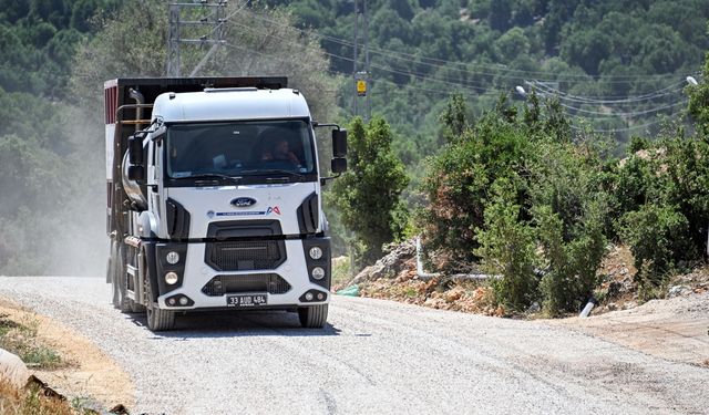 Mersin Büyükşehir’den Kırsal Ulaşıma Güçlü Dokunuş