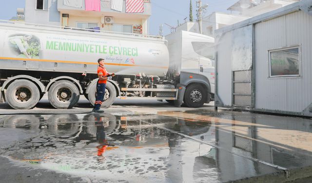 Mersin Büyükşehir’den Bayram Temizliği: Kesim Alanlarında Hijyen Seferberliği