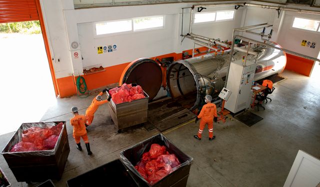 Mersin’de 19 Bin Ton Tıbbi Atık Güvenle Bertaraf Edildi