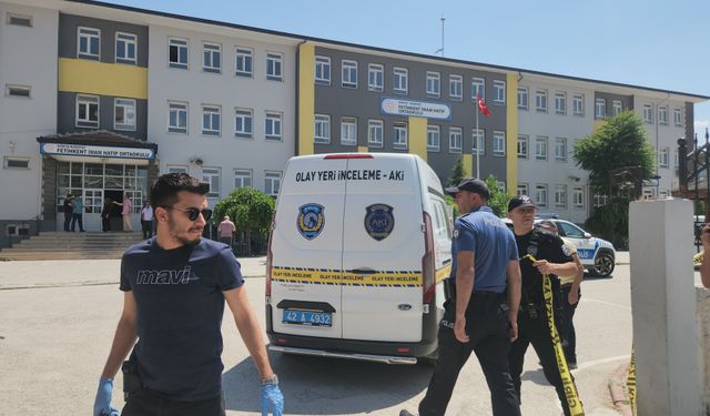 Konya’da Okulda Silahlı Saldırı: Rehberlik Öğretmeni Hayatını Kaybetti