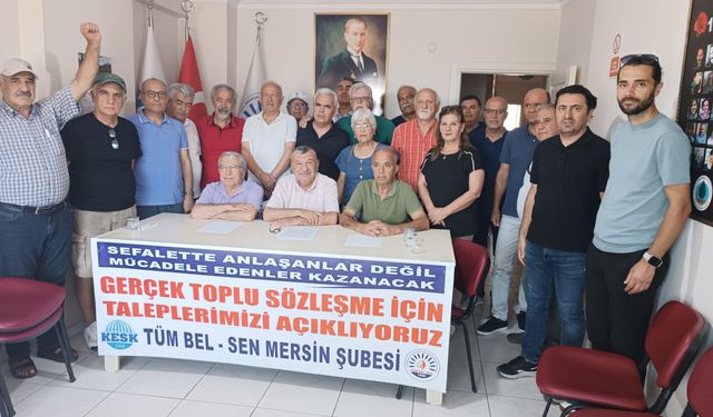 Mersin’de TİS Tepkisi: “Gerçek Bir Toplu Pazarlık Düzeni İstiyoruz”
