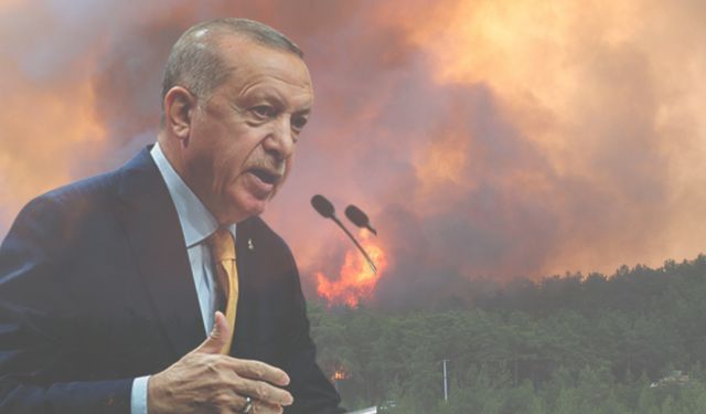 Cumhurbaşkanı Erdoğan, Yangınlarla Mücadelede Devletin Gücünü Duyurdu