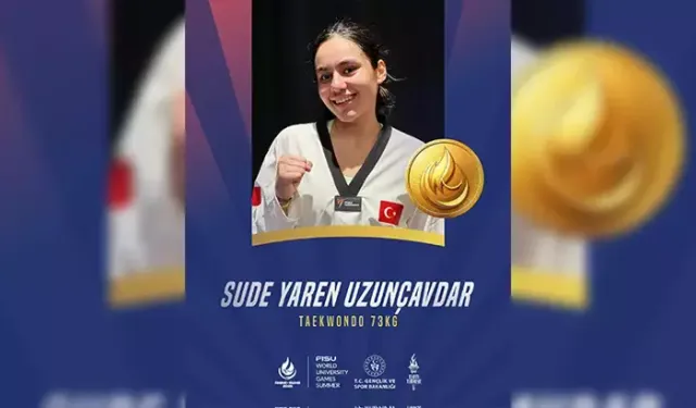 Sude Yaren Uzunçavdar'dan Altın Madalya Zaferi
