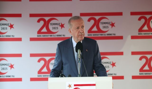 Cumhurbaşkanı Erdoğan'dan KKTC'de Net Mesaj