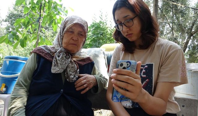 81 Yaşındaki Zübeyde Nine Doktora Evinden Ulaştı