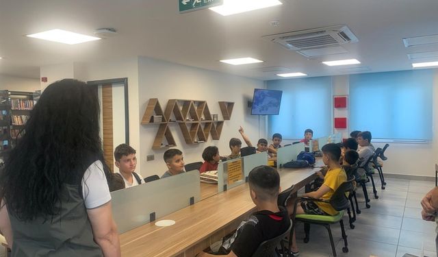 Mersin'de Çocuklara Orman Yangınına Karşı Önlem Eğitimi