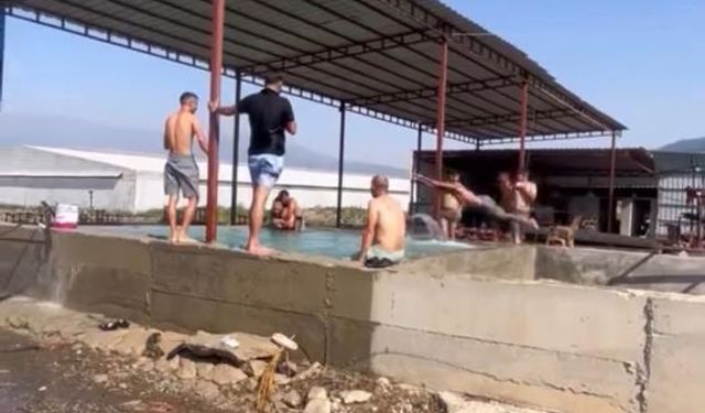 45 Derecelik Sıcağa Dayanamadılar