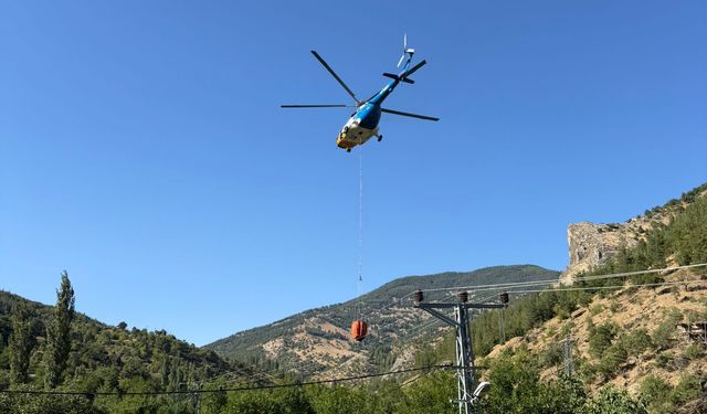 Feke’de Ev Yangını: Orman Faciası Son Anda Önledi