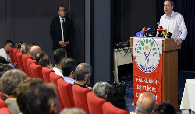 DEM Parti Eş Genel Başkanı Bakırhan'dan Medyaya Sert Eleştiri