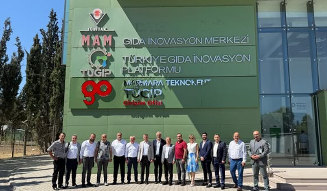 Mersin Ticaret Heyeti, TÜGİP’te Tarım ve Gıda Projelerini Görüştü