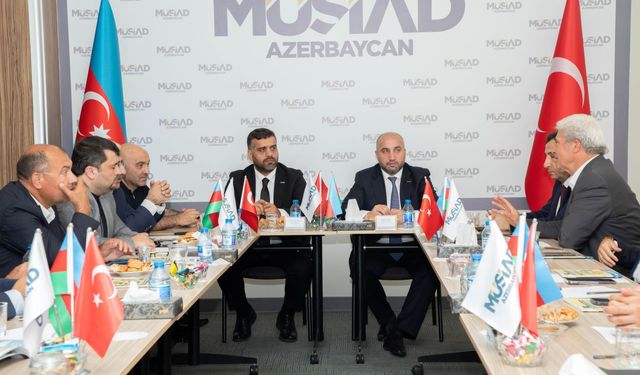 MÜSİAD Mersin, Azerbaycan’da Yatırım Fırsatlarını Görüştü