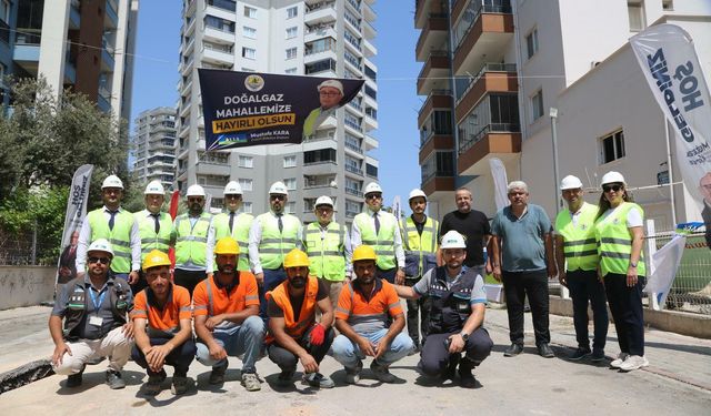 Erdemli Türbe Mahallesi'ne Doğalgaz Müjdesi: 1200 Hane Faydalanacak