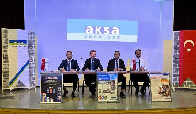 Aksa Çukurova Doğalgaz, Gülnar’a Yatırım ve Kampanyalarını Tanıttı