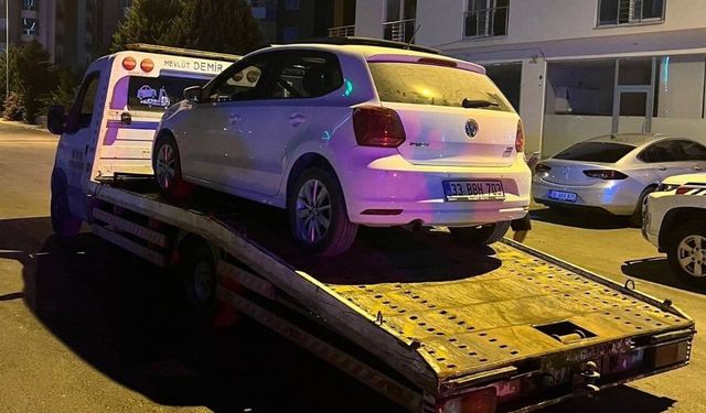 Erdemli’de Drift Yapan Sürücüye Ceza!