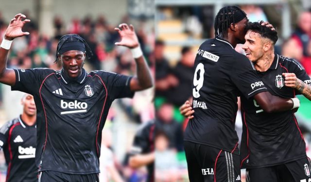 Beşiktaş, İrlanda’da Fırtına Gibi Esti: İlk Yarıda 4 Golle St. Patrick's'i Dağıttı