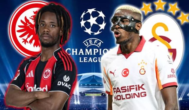 Osimhensiz Galatasaray, Frankfurt karşısında... Maç Saat Kaçta? Hangi Kanalda?