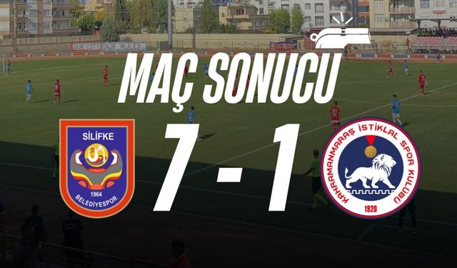 Silifke Belediyespor şov yaptı: Kahramanmaraş'ı kupadan eledi