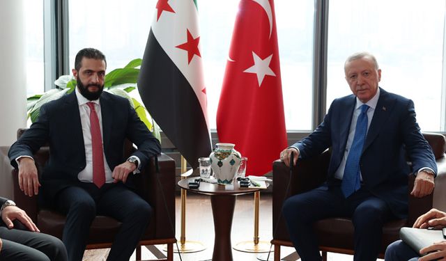 Erdoğan ile Şara, Türkevi’nde Görüştü
