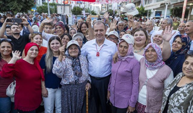 Mersin'de Üreticiye Destek Sürüyor