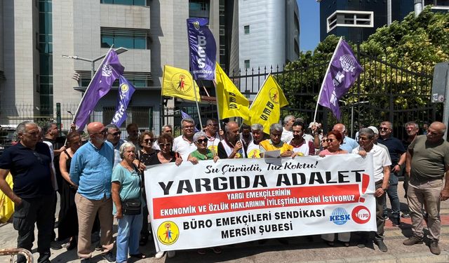 Büro Emekçileri Haklarını Talep Ediyor