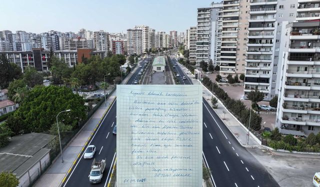 Silivri'den Adana'ya mesaj: "Aklım Sizlerde"
