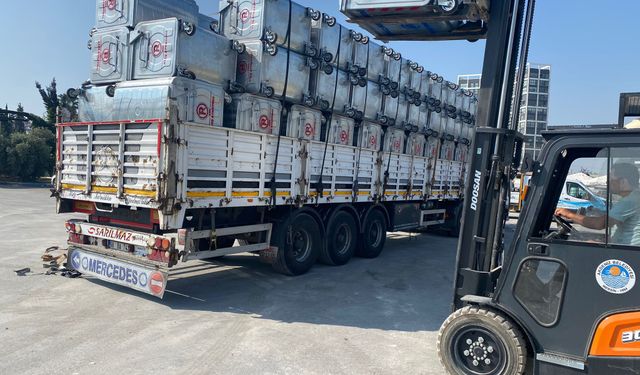 Akdeniz'de 250 Yeni Çöp Konteyneri Mahallelere Dağıtılıyor