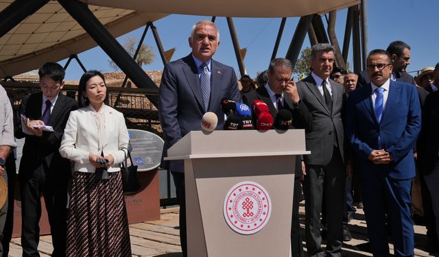 Bakan Ersoy: "Göbeklitepe, insanlığın ortak mirasıdır"
