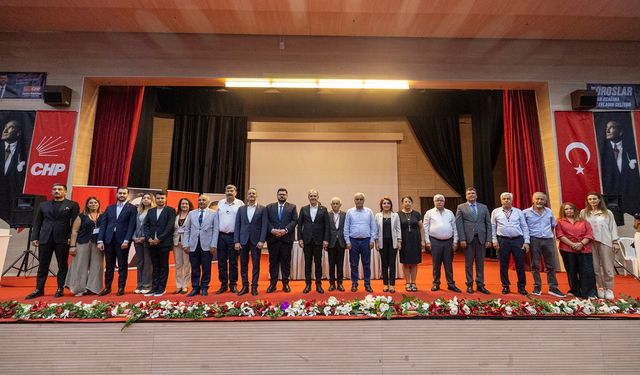 CHP Toroslar İlçe Kongresi Yapıldı
