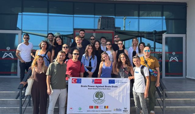 Mersin’de “BrainPowerAgainstBrainDrain” Projesi Kapsamında Yoğun Eğitim Programı