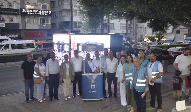 İYİ Parti’den Mersin’de #BirinciVazifen Mitingi Çağrısı