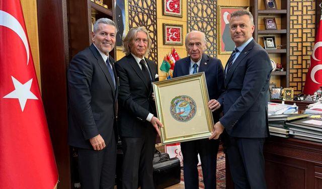 MTSO Yönetiminden Bahçeli’ye Ziyaret