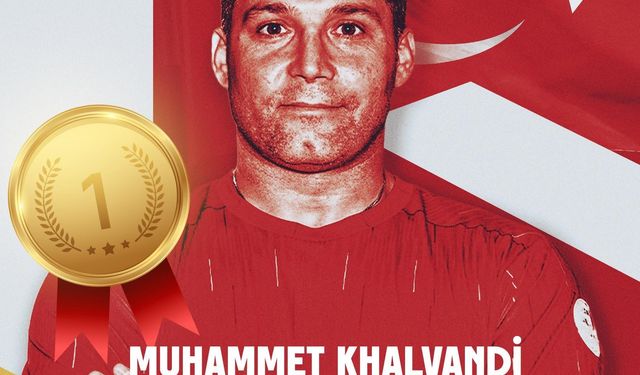 Mersinli Milli Sporcu Muhammet Khalvandi’den Dünya Rekoru