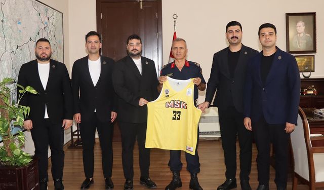 MSK'dan İl Jandarma Komutanı Tuğgeneral Atasoy’a Ziyaret