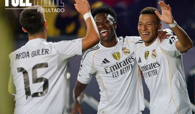 Mbappe'den Hat-trick, Arda Güler'den Asist