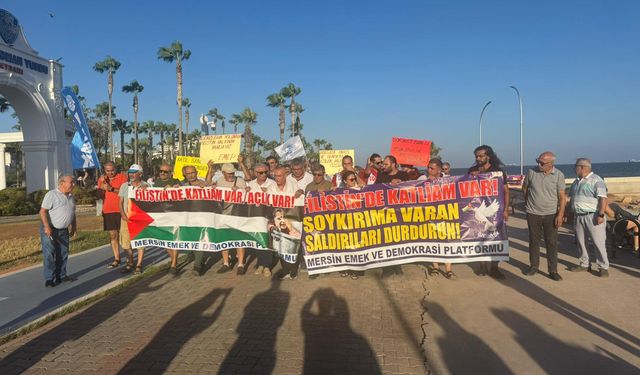 Emek ve Demokrasi Platformu Gazze'deki Ablukaya Tepki Gösterdi