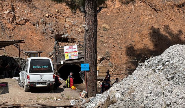 Acıpayam’da Krom Madeni Göçüğü: 2 İşçi Mahsur Kaldı