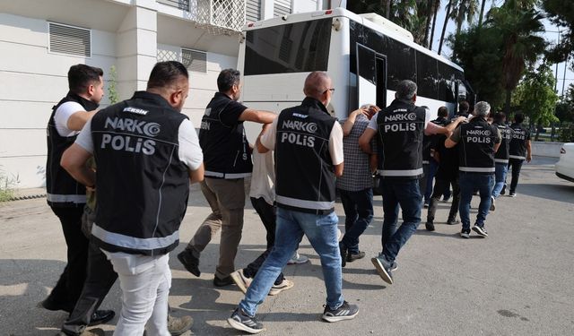 Mersin’de Narkotik Operasyonu: 8 Kişi Gözaltında