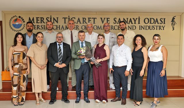 GİDERİK, Mersin Ticaret ve Sanayi Odası’nı ziyaret etti