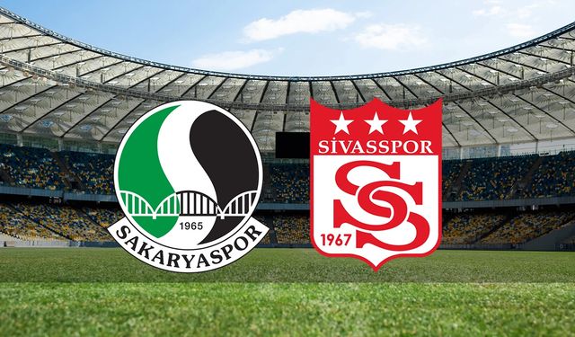 TRT SPOR canlı yayın: Sakaryaspor - Sivasspor maçı şifresiz canlı izle