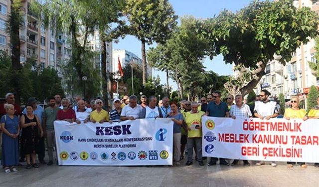 KESK Üyeleri Mersin’de Adalet ve Eşitlik İçin Yürüyecek