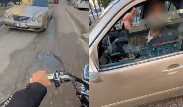 Adana’da Ters Yöne Giren Sürücüden Şaşkına Çeviren Sözler!