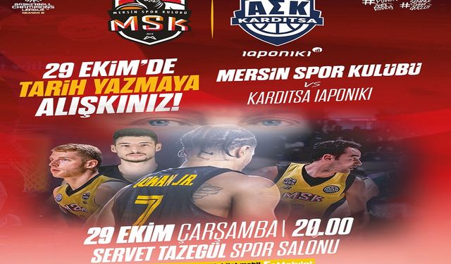 Tüm Mersin Bu Maça Kitlendi... Haydi MSK