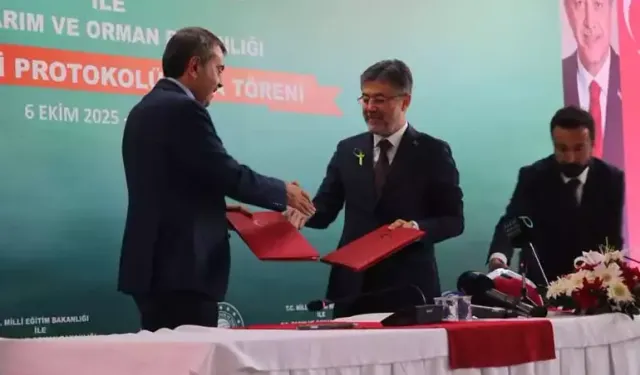 Milli Eğitim ve Tarım Bakanlığı’ndan Tarımsal Eğitimde İş Birliği Adımı