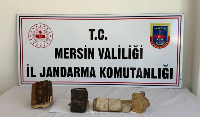 Mersin'de Tarihi Eser Operasyonu Düzenlendi