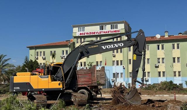Bozyazı Devlet Hastanesi Ek Hizmet Binası İçin İlk Kazma Vuruldu
