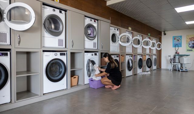 Mersin’de Çamaşır Kafe, Öğrencilerin Buluşma Noktası Oldu