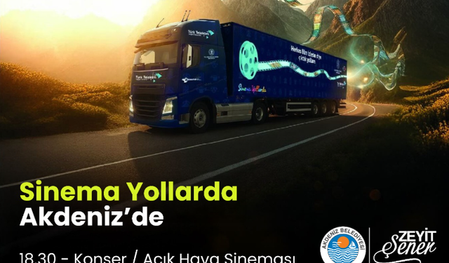 Akdeniz’de “Gezen Sinema” Keyfi Başlıyor!