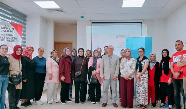 Mersin'de Kadınlar Afetlere Hazırlanıyor